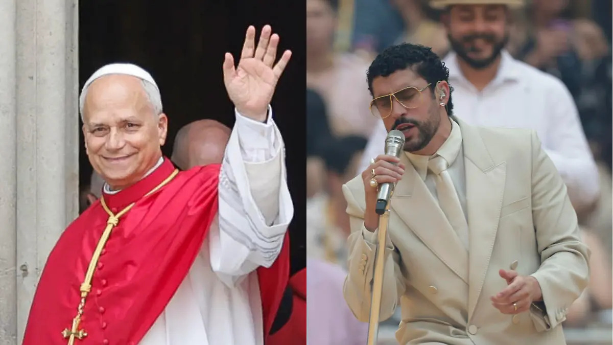 Papa León XIV y Bad Bunny tienen un breve encuentro en Madrid